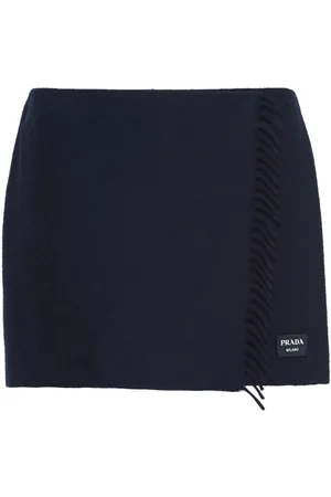 Prada Minifalda cruzada