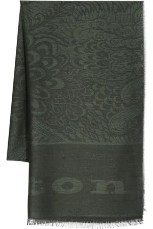 Fular Jacquard Negro Hombre, BUFANDAS Etro