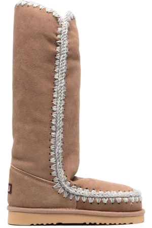 Mou Botas con ribete de ganchillo