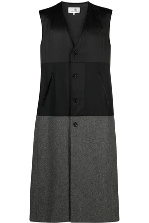 Maison Margiela Chaleco de dos tonos