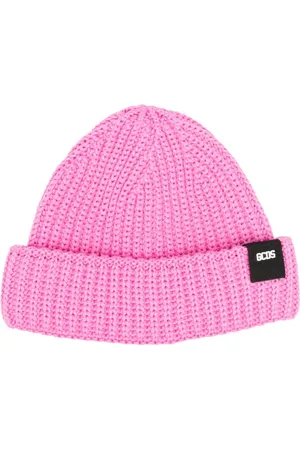 GCDS Gorro Giuly con parche del logo