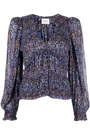 Marant Etoile Blusa Nibel con estampado floral