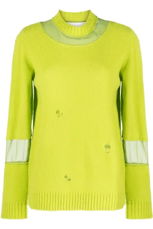 UNDERCOVER Jersey con panel de organza