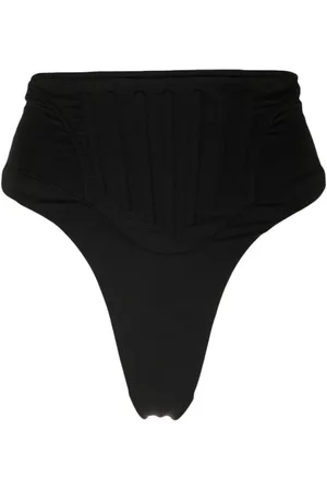 MUGLER Bragas de bikini Corset de talle alto