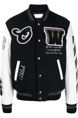 OFF-WHITE Chaqueta varsity Cryst Moon Phase