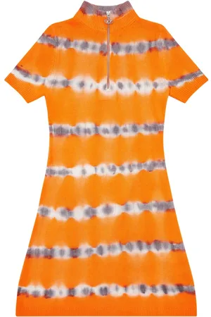 Diesel Vestido corto M-Zafora con motivo tie-dye