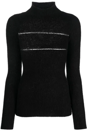 Msgm Top con cuello alzado