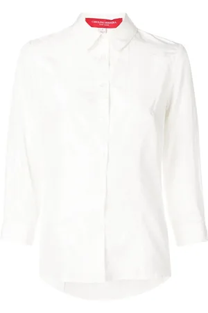 Carolina Herrera Camisa de manga tres cuartos