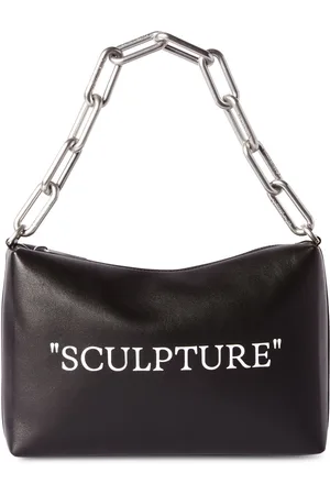 OFF-WHITE Bolso de mano Block Pouch Quote