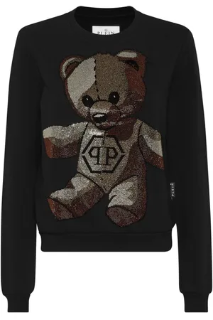 Philipp Plein Sudadera Teddy Bear con detalles de cristal