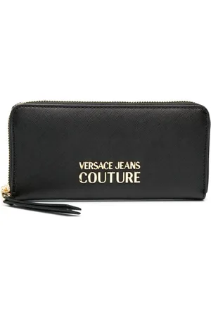 VERSACE Cartera con placa del logo