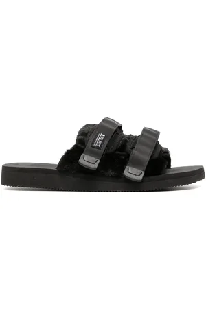 SUICOKE Sandalias Moto con parche del logo