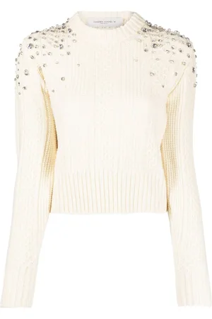 Golden Goose Jersey con detalles de cristal