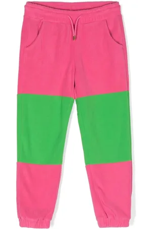 Mini Rodini Pantalones de chándal con diseño colour block