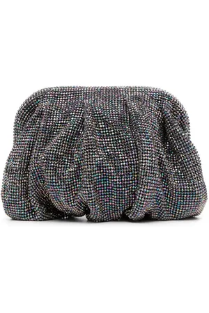 BENEDETTA BRUZZICHES Bolso de mano con apliques de strass