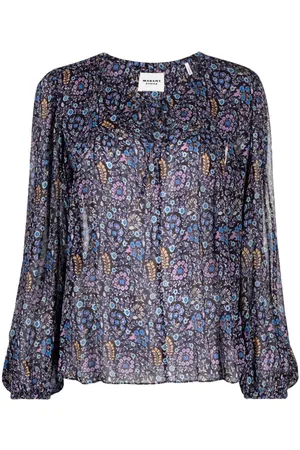 Marant Etoile Blusa Daytonea con estampado floral