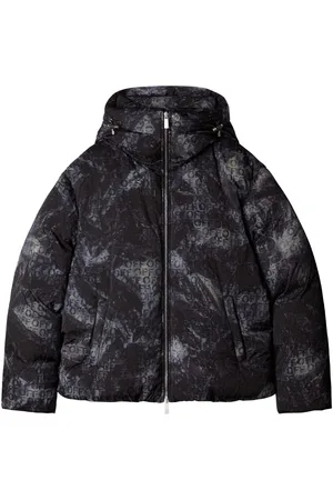 OFF-WHITE Plumífero con logo en jacquard