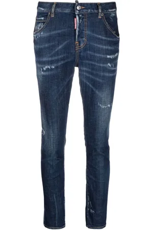 Dsquared2 Vaqueros skinny de talle medio