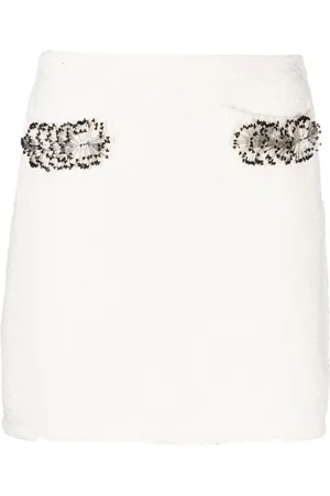 Lanvin Minifalda con cuentas