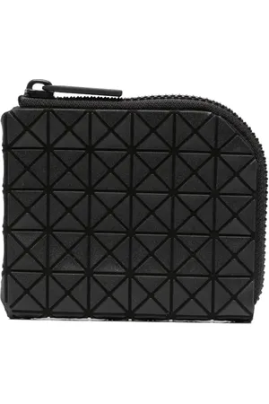 Issey Miyake Cartera con diseño geométrico