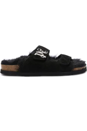 Palm Angels Sandalias con placa del monograma