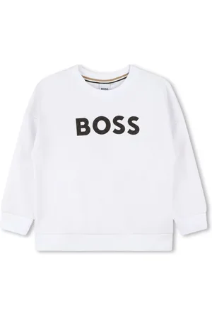 HUGO BOSS Sudadera con logo en contraste