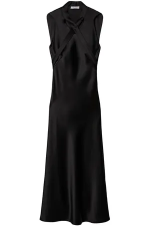 OFF-WHITE Vestido midi con detalle de hebilla