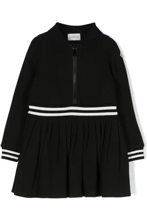 Moncler Vestido tipo polo con parche del logo
