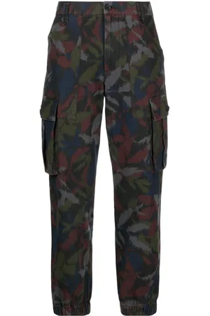 Zadig & Voltaire Pantalones cargo con estampado Ikat
