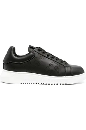 Emporio Armani Zapatillas Icon con perforaciones y logo