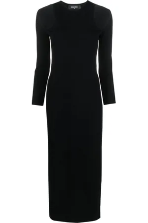 Dsquared2 Vestido midi con abertura