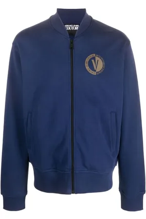 VERSACE Chaqueta bomber con logo estampado
