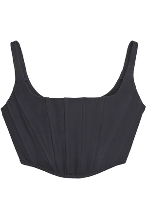 Marc Jacobs Top vaquero estilo corpiño