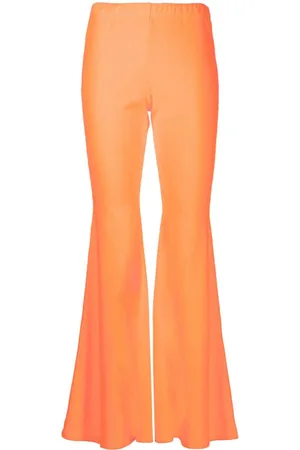ERL Pantalones acampanados de talle alto