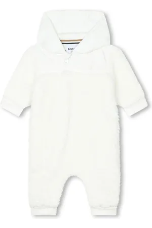 HUGO BOSS Pelele con capucha y logo bordado