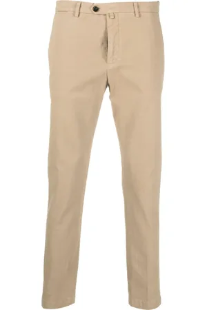 BRIGLIA Pantalones slim de talle medio