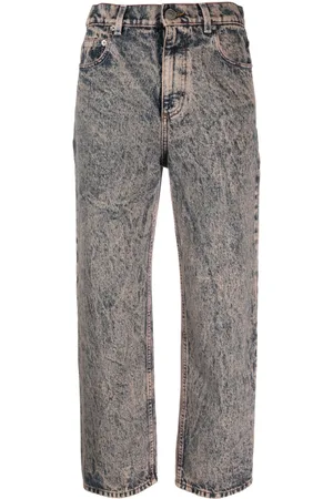Marni Vaqueros capri con efecto lavado