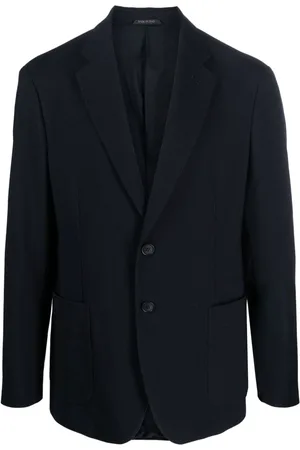 Giorgio Armani Blazer con solapa de muesca