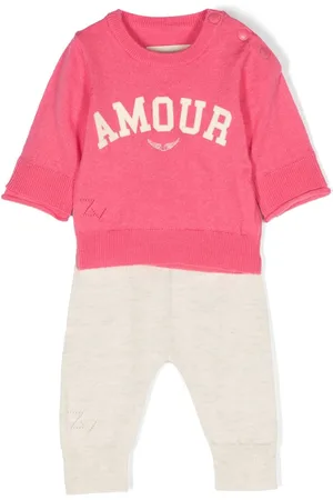 Zadig & Voltaire Conjunto con motivo Amour