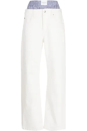 Alexander Wang Pantalones rectos a capas