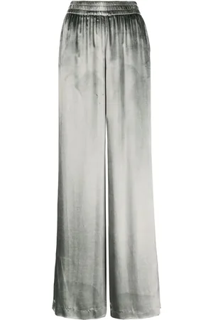 RED Valentino Pantalones palazzo de terciopelo