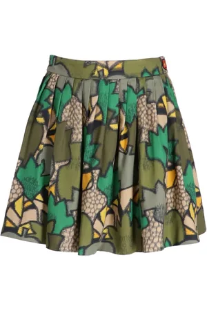Kenzo Falda corta con estampado militar