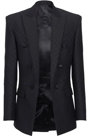 Balmain Blazer con estampado Mini Monogram