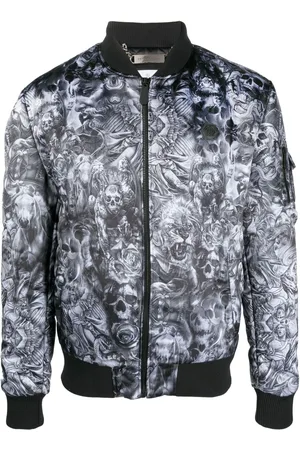 Philipp Plein Chaqueta bomber con estampado Tatto