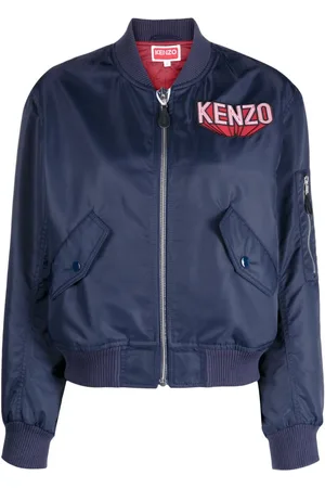 Kenzo Chaqueta bomber con aplique del logo en 3D