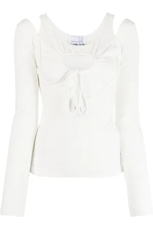 Natasha Zinko Camiseta Heart con aberturas