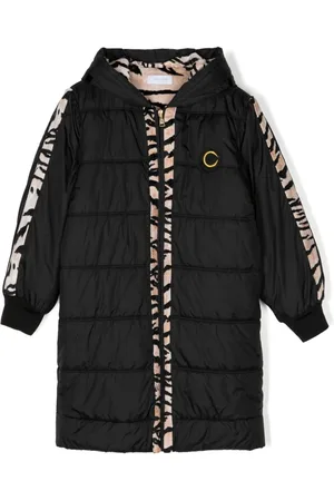 Roberto Cavalli Plumífero con logo bordado