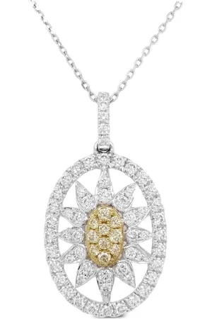 HYT Jewelry Collar en oro de 18 kt y platino con diamantes