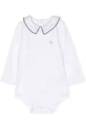 DOUUOD KIDS Body con logo estampado