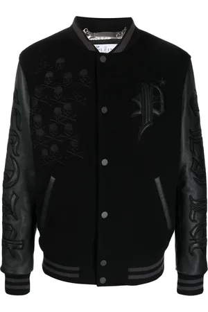 Philipp Plein Chaqueta varsity Gothic Plein con logo